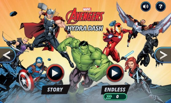 Game Avengers Hydra Dash: Giải cứu siêu anh hùng hay