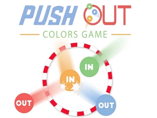 Game Push Out Colors Game hay